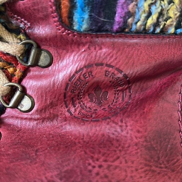 Rieker Felicitas Hiking Lace Up Boots Vintage (?) - Picture 5 of 11